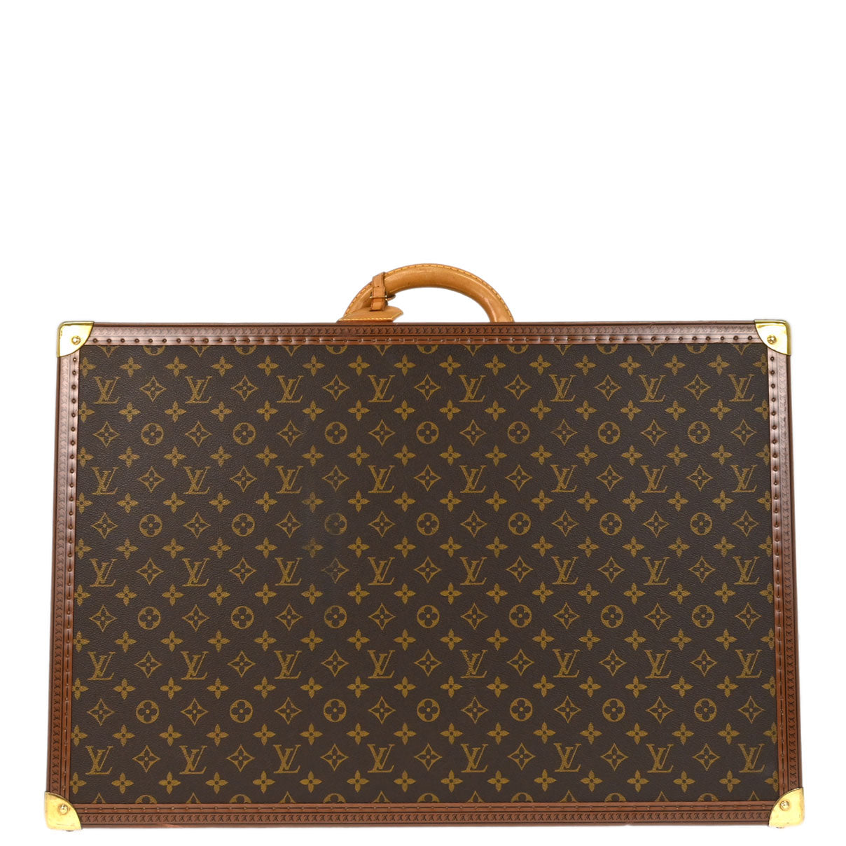 Louis Vuitton Monogram Alzer 65 Trunk Luggage Suitcase M21227