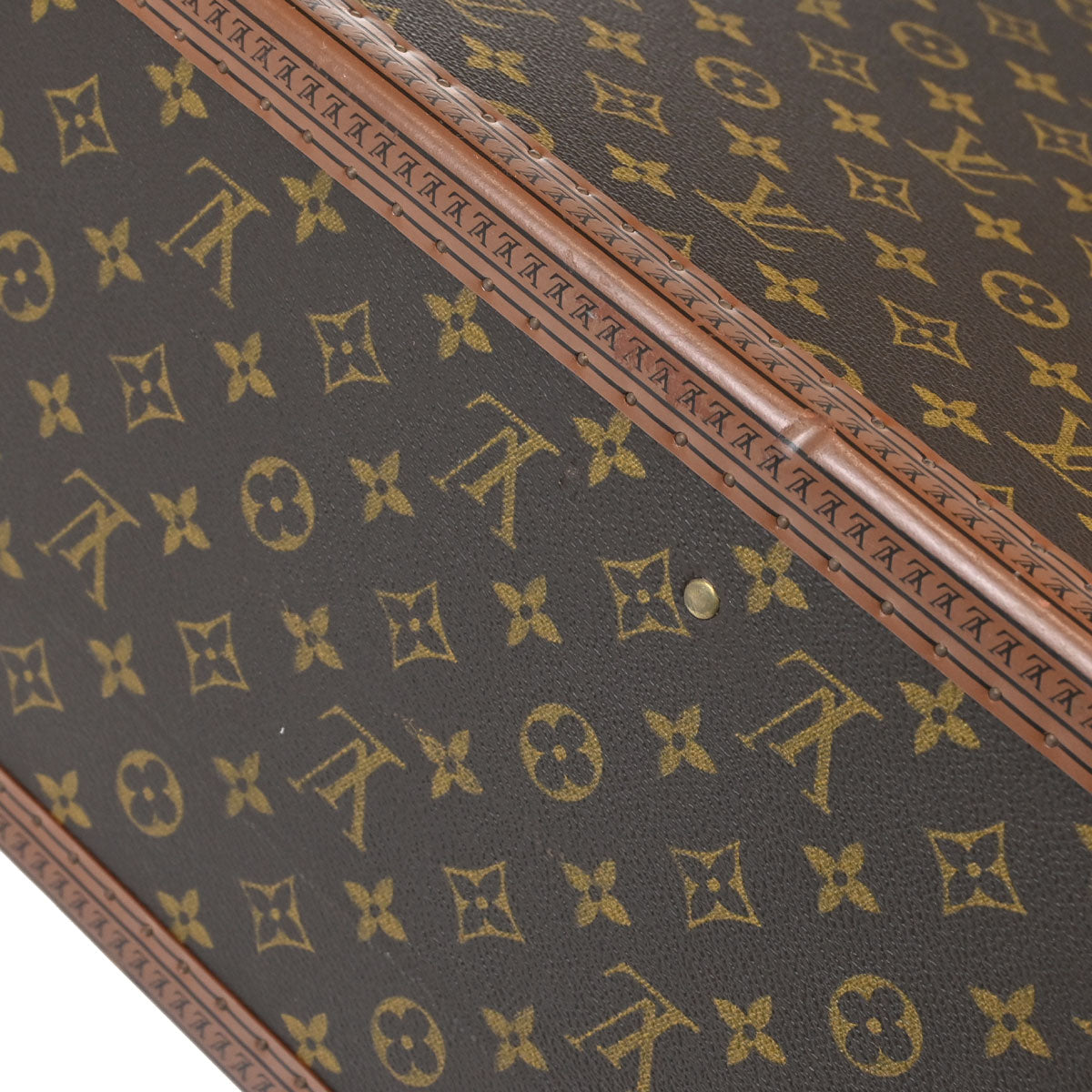 Louis Vuitton Monogram Alzer 65 Trunk Luggage Suitcase M21227