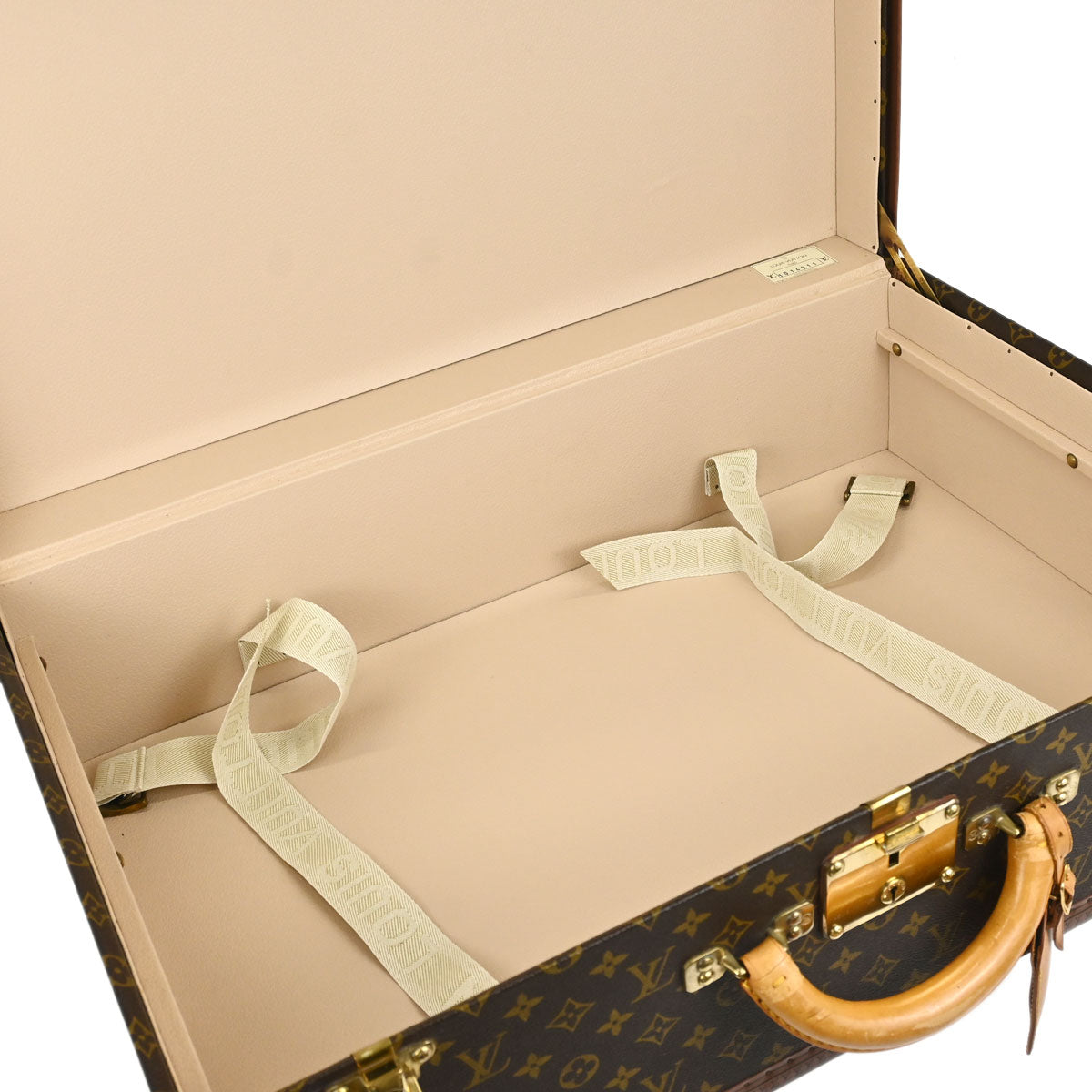 Louis Vuitton Monogram Alzer 65 Trunk Luggage Suitcase M21227