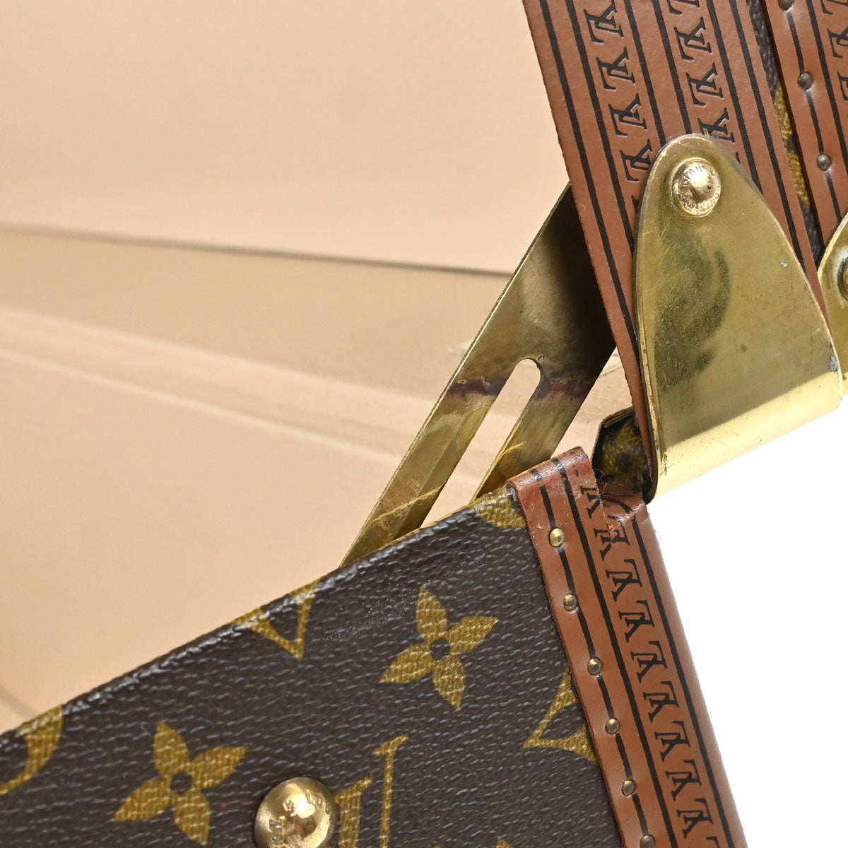 Louis Vuitton Monogram Alzer 65 Trunk Luggage Suitcase M21227