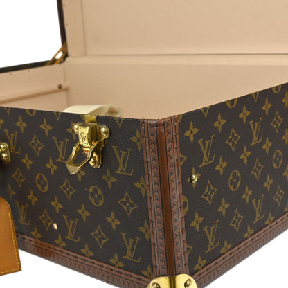 Louis Vuitton Monogram Alzer 65 Trunk Luggage Suitcase M21227