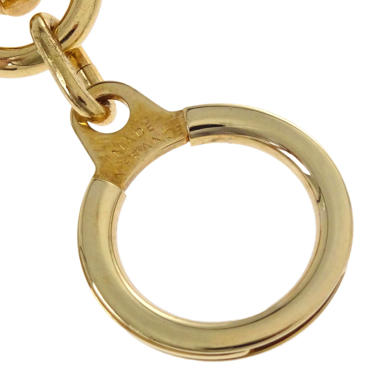 Louis Vuitton Anokre Bag Charm Key Holder Gold M62694 Small Good