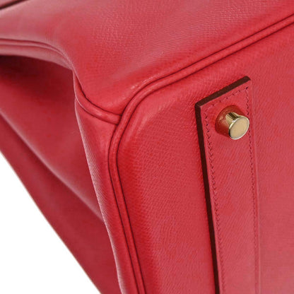 Hermes Rouge Casaque Epsom Birkin 40 Handbag