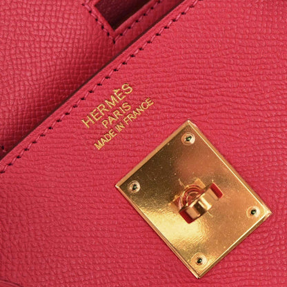Hermes Rouge Casaque Epsom Birkin 40 Handbag
