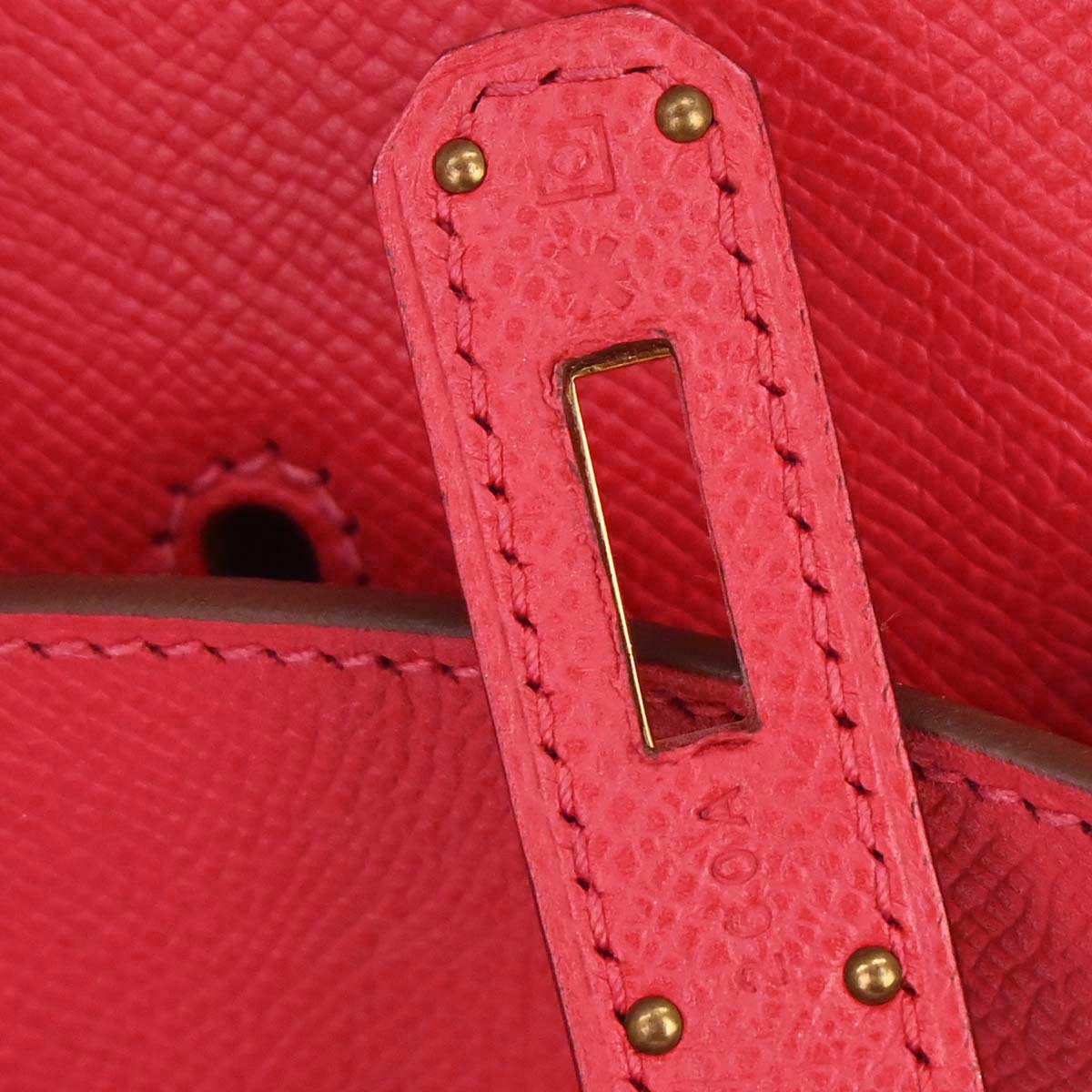 Hermes Rouge Casaque Epsom Birkin 40 Handbag