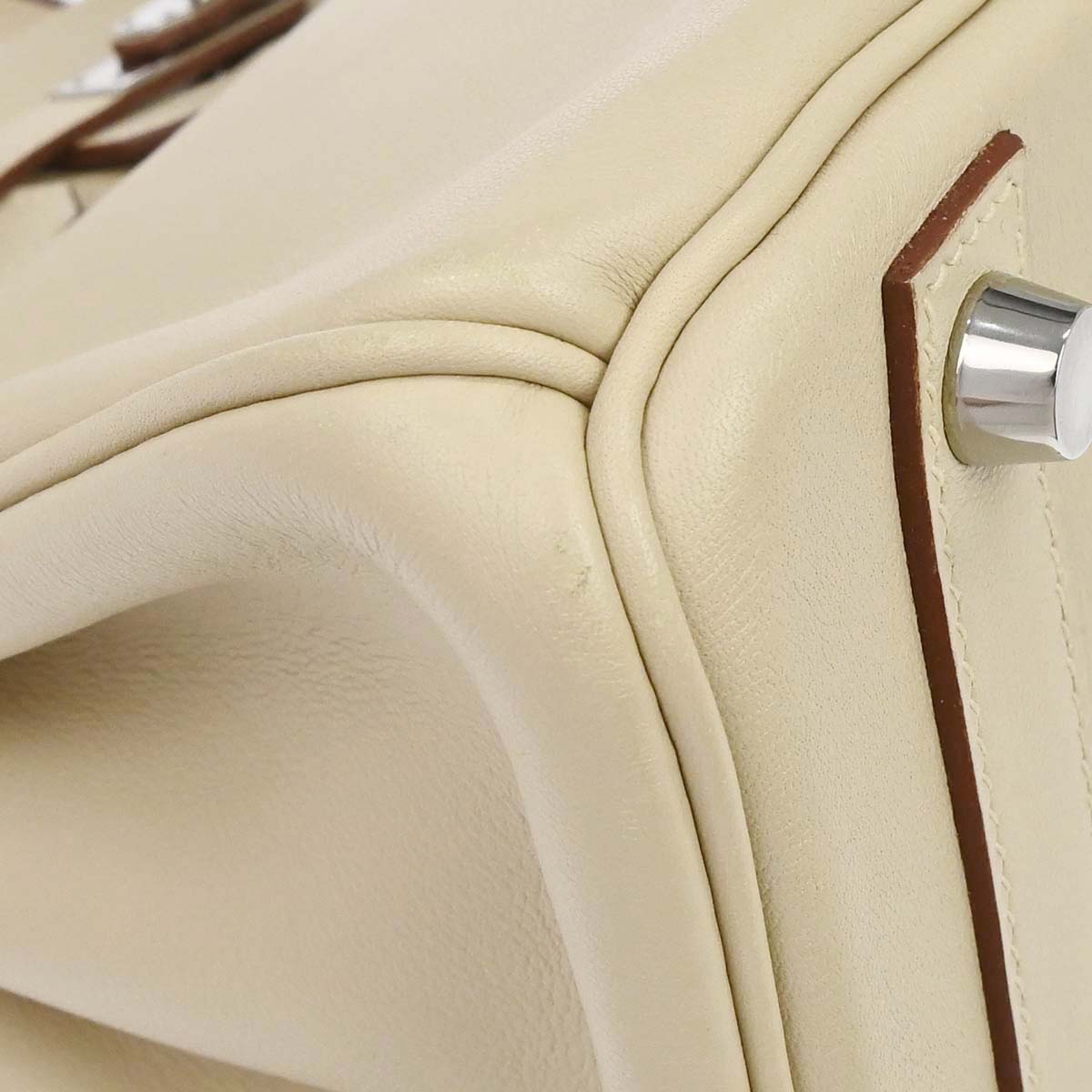 Hermes 2008 Parchemin Swift Birkin 25 Handbag