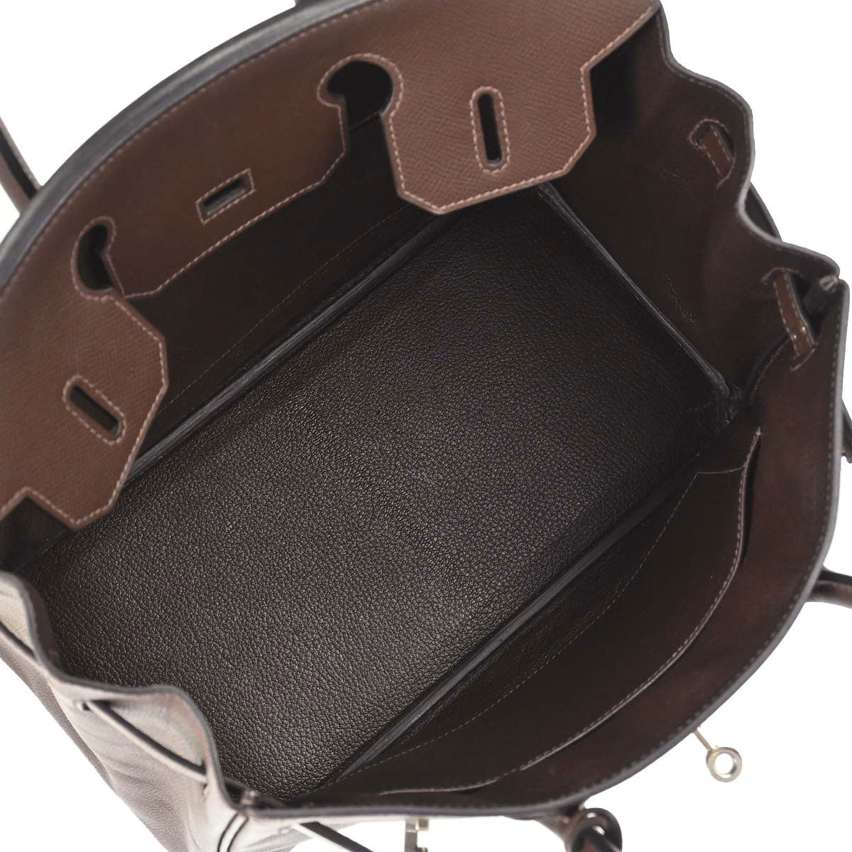 Hermes Chocolat Epsom Birkin 30 Handbag