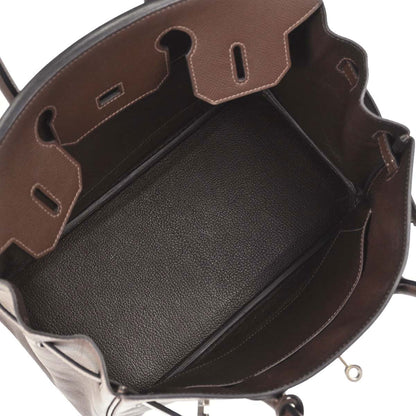 Hermes Chocolat Epsom Birkin 30 Handbag