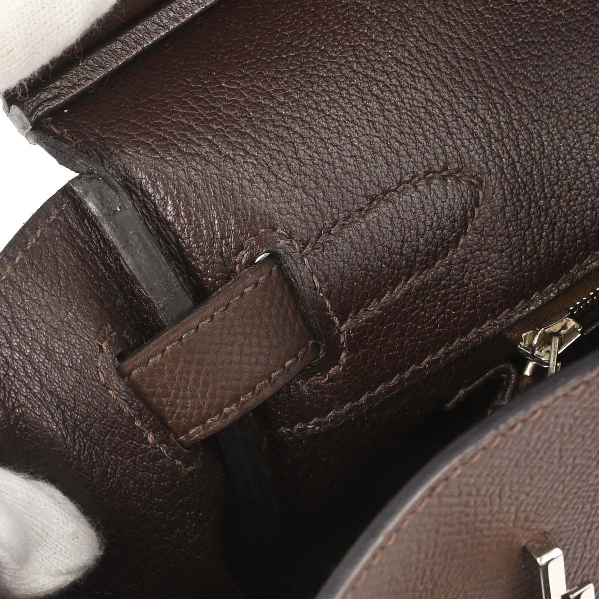 Hermes Chocolat Epsom Birkin 30 Handbag