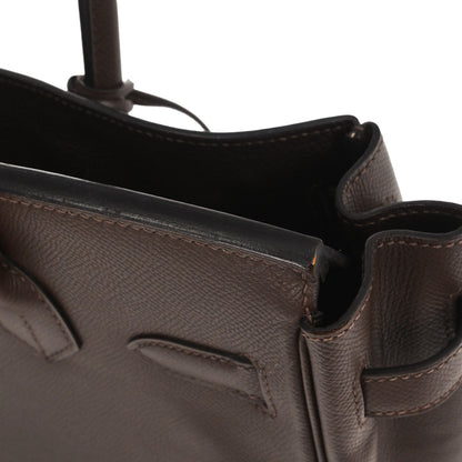 Hermes Chocolat Epsom Birkin 30 Handbag