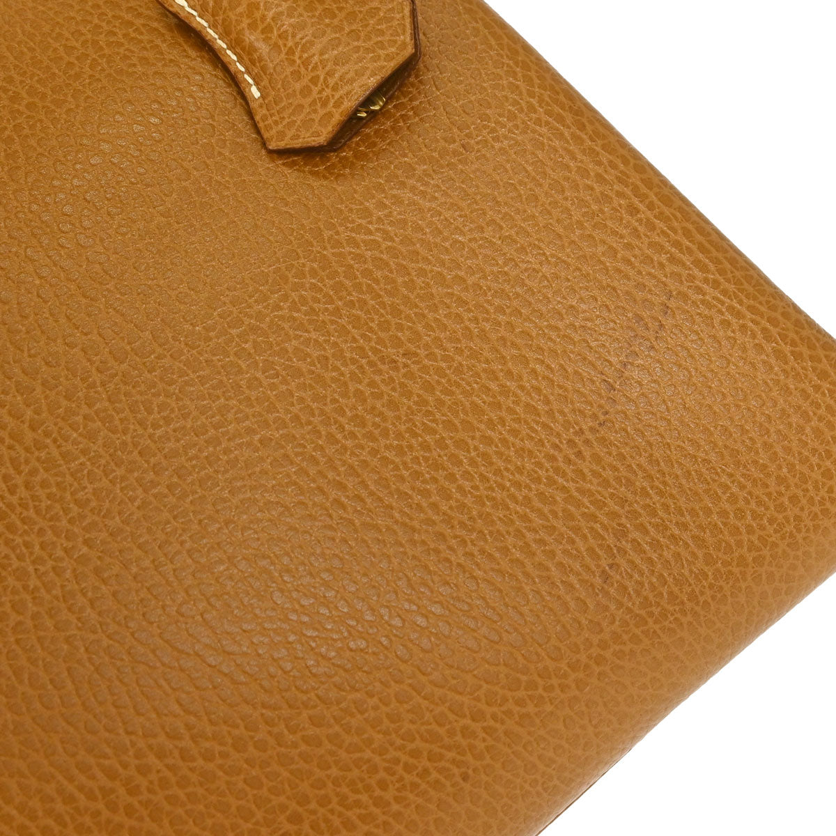 Hermes 1994 Natural Ardennes Kelly 32 Retourne 2way Shoulder Handbag