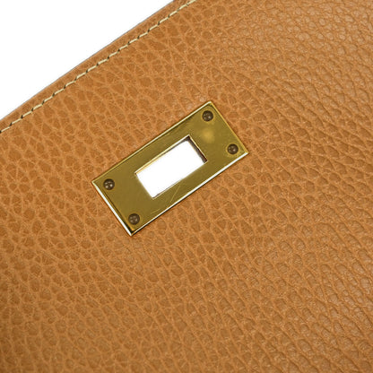 Hermes 1994 Natural Ardennes Kelly 32 Retourne 2way Shoulder Handbag