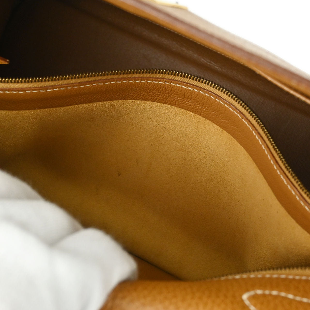 Hermes 1994 Natural Ardennes Kelly 32 Retourne 2way Shoulder Handbag