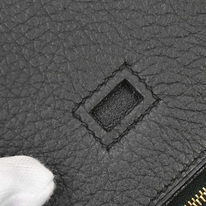 Hermes Black Taurillon Clemence Birkin 35 Handbag