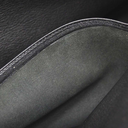 Hermes Black Taurillon Clemence Birkin 35 Handbag