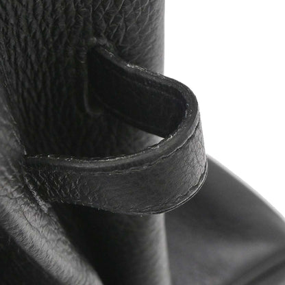 Hermes Black Taurillon Clemence Birkin 35 Handbag