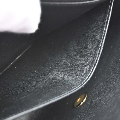Chanel 1996-1997 Black Caviar Skin Shoulder Bag