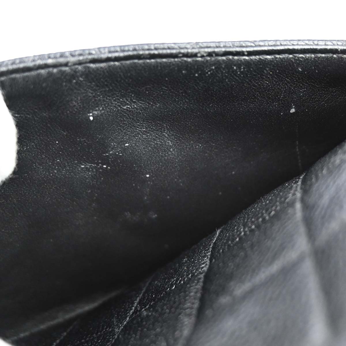 Chanel 1996-1997 Black Caviar Skin Shoulder Bag