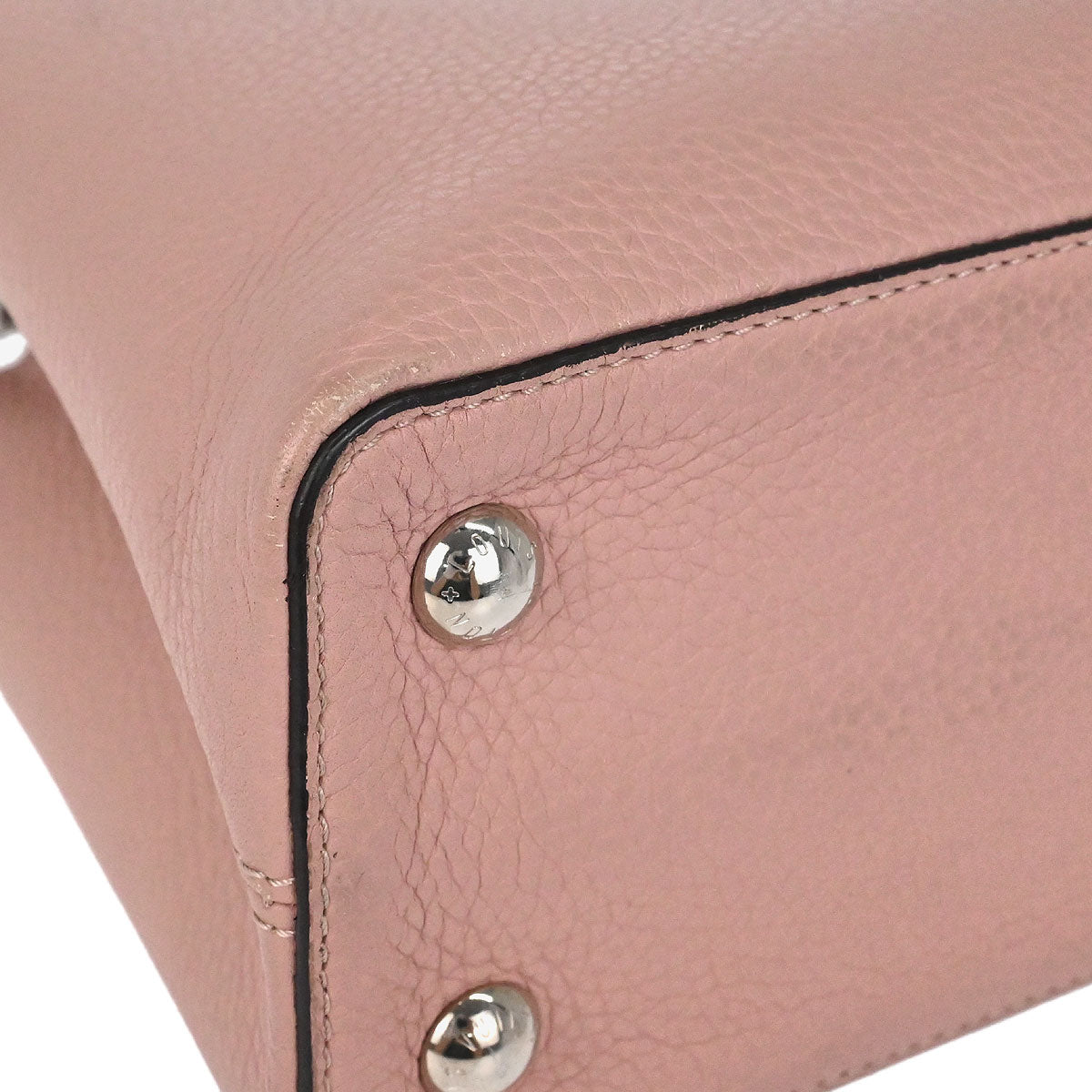 Louis Vuitton * Pink Python Capucines MM Handbag N92801