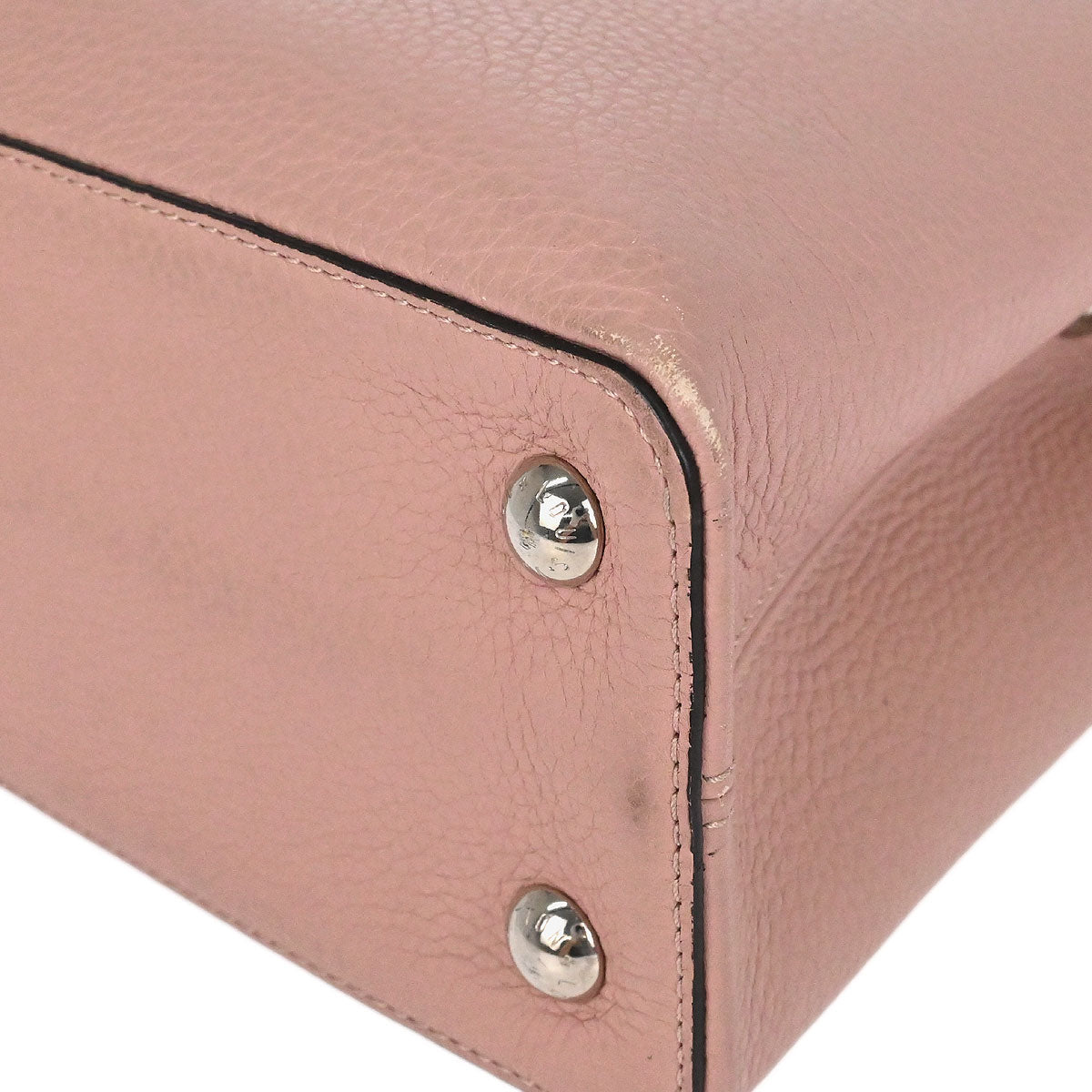 Louis Vuitton * Pink Python Capucines MM Handbag N92801