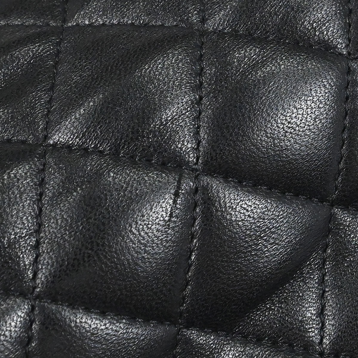 Chanel Black Lambskin Medium Classic Double Flap Shoulder Bag