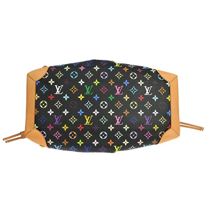 Louis Vuitton Black Monogram Multicolor Ursula Handbag M40124