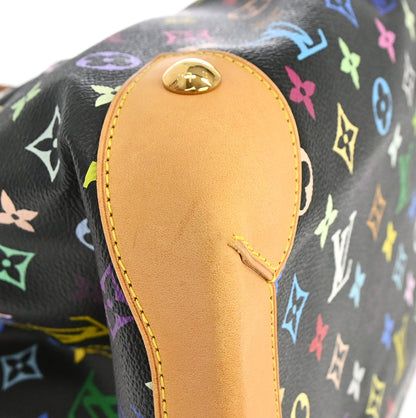 Louis Vuitton Black Monogram Multicolor Ursula Handbag M40124