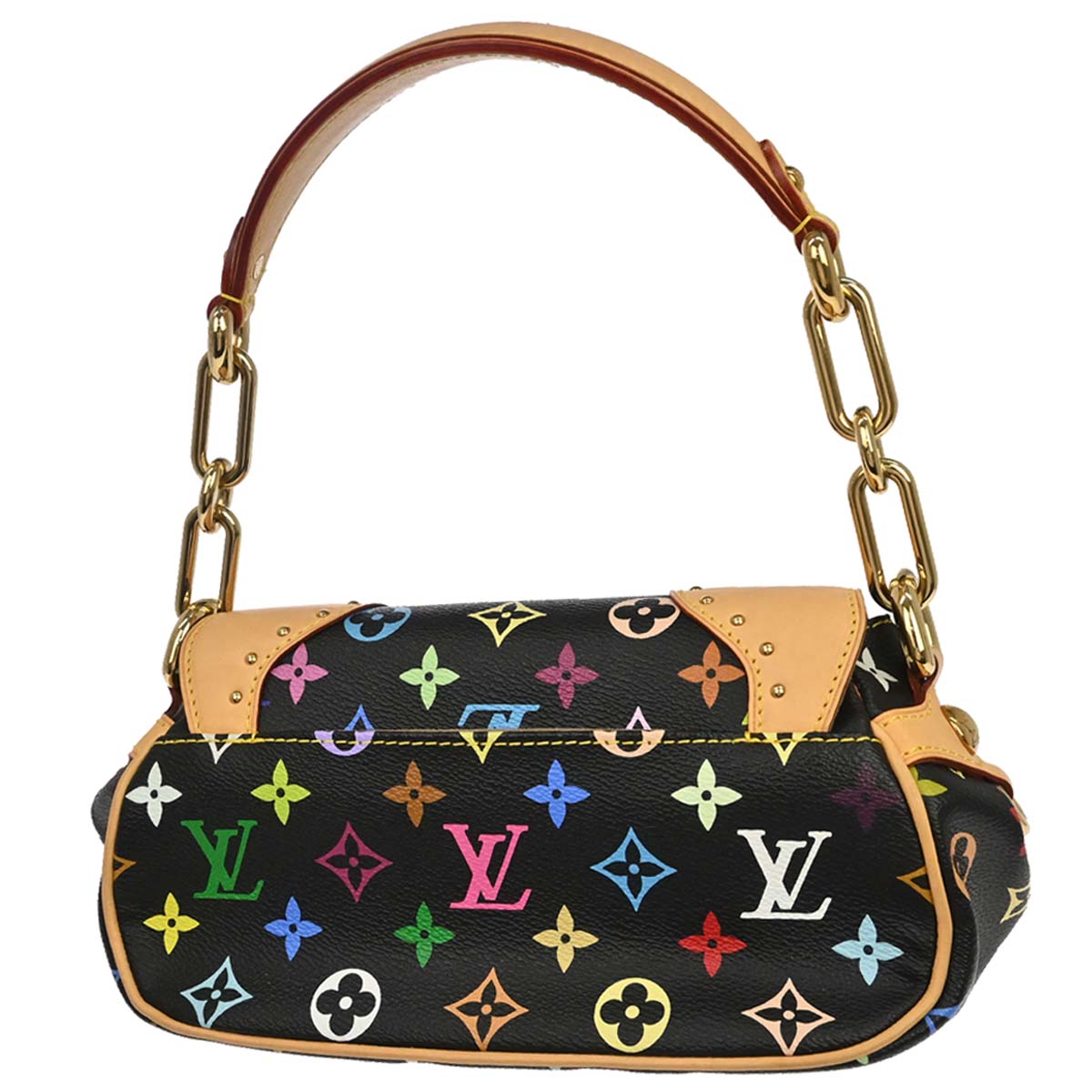 Louis Vuitton Black Monogram Multicolor Marilyn Handbag M40128