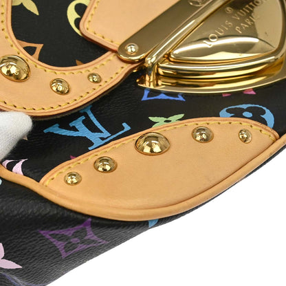 Louis Vuitton Black Monogram Multicolor Marilyn Handbag M40128