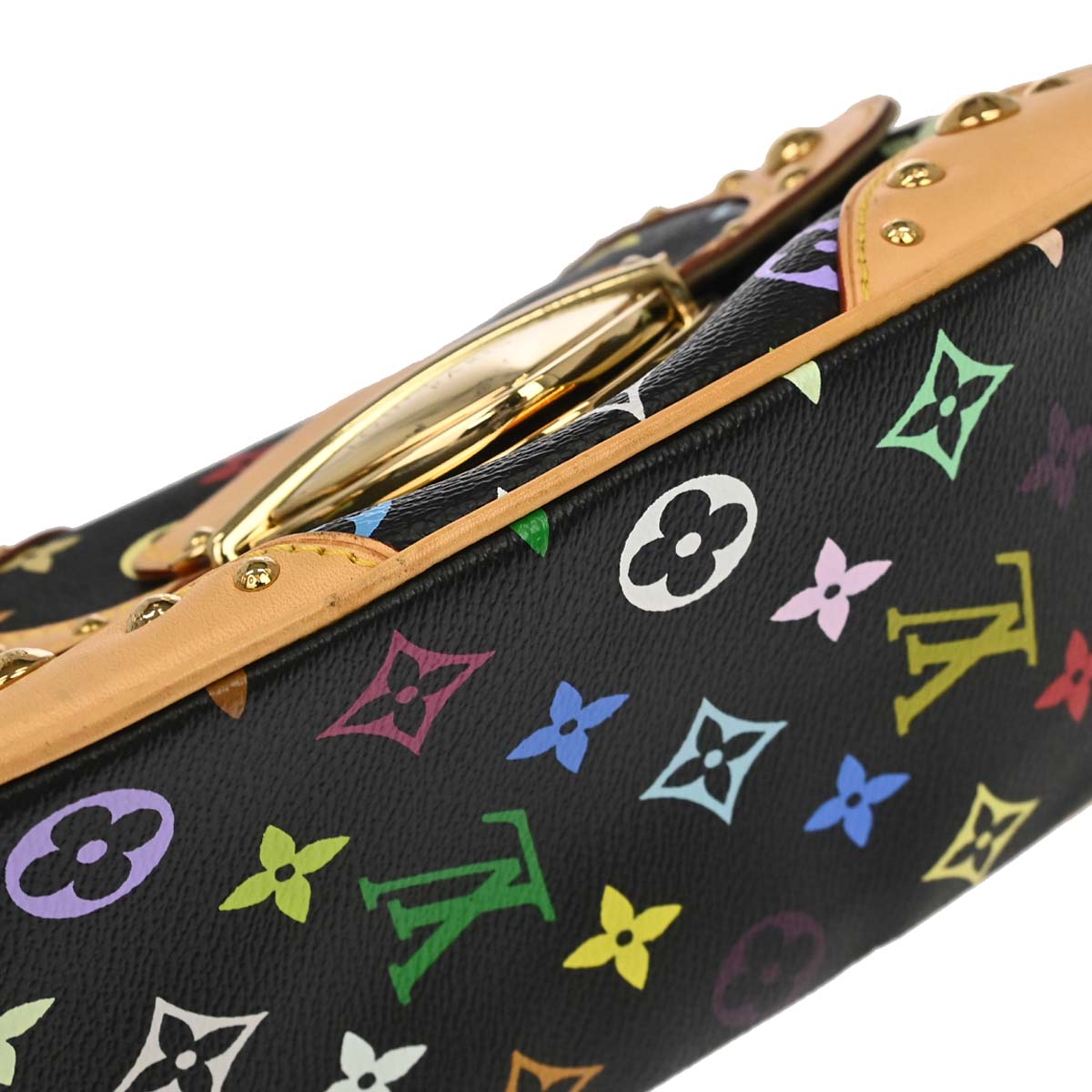 Louis Vuitton Black Monogram Multicolor Marilyn Handbag M40128