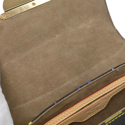Louis Vuitton Black Monogram Multicolor Marilyn Handbag M40128