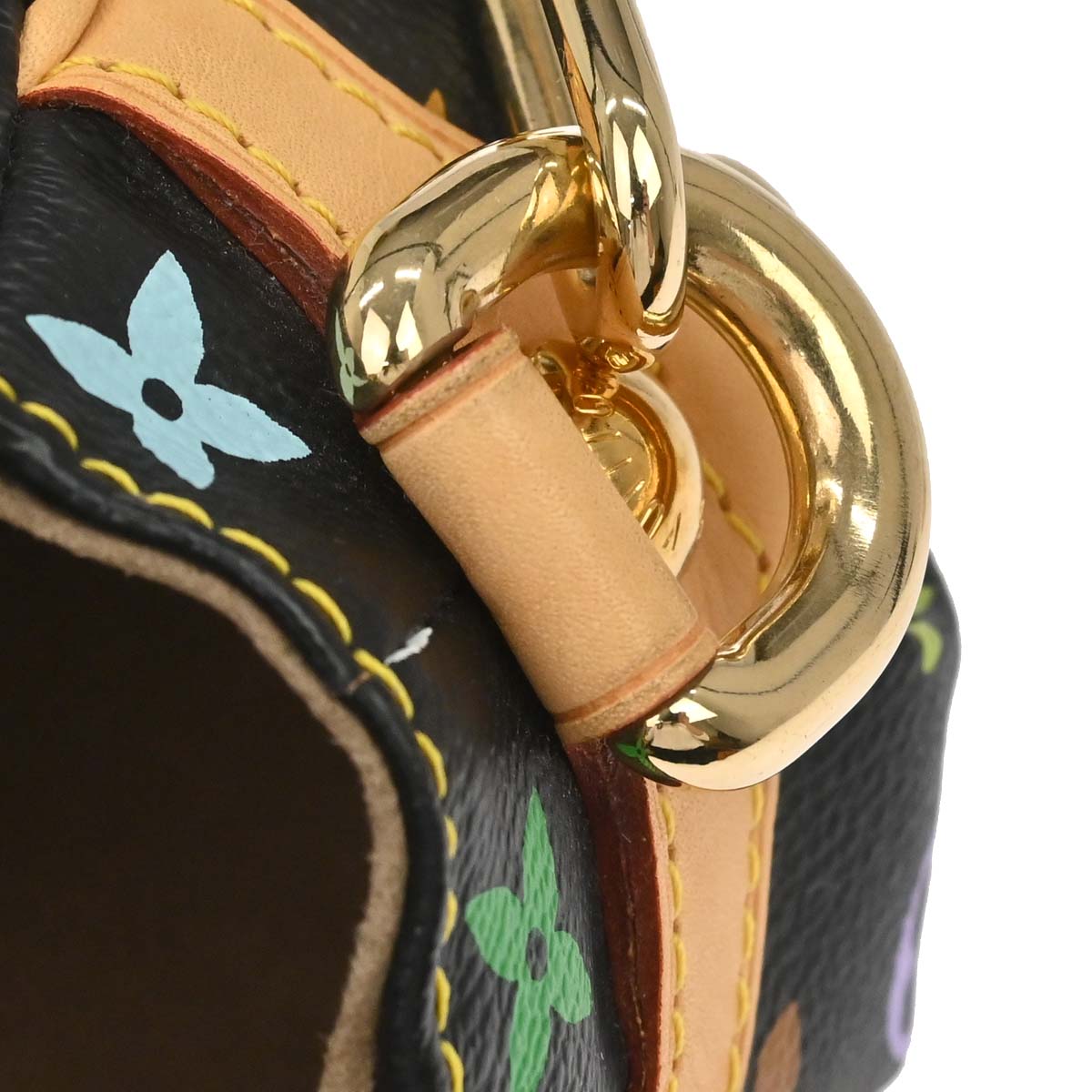 Louis Vuitton Black Monogram Multicolor Marilyn Handbag M40128