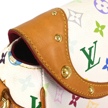 Louis Vuitton 2008 White Monogram Multicolor Beverly MM Handbag M40203