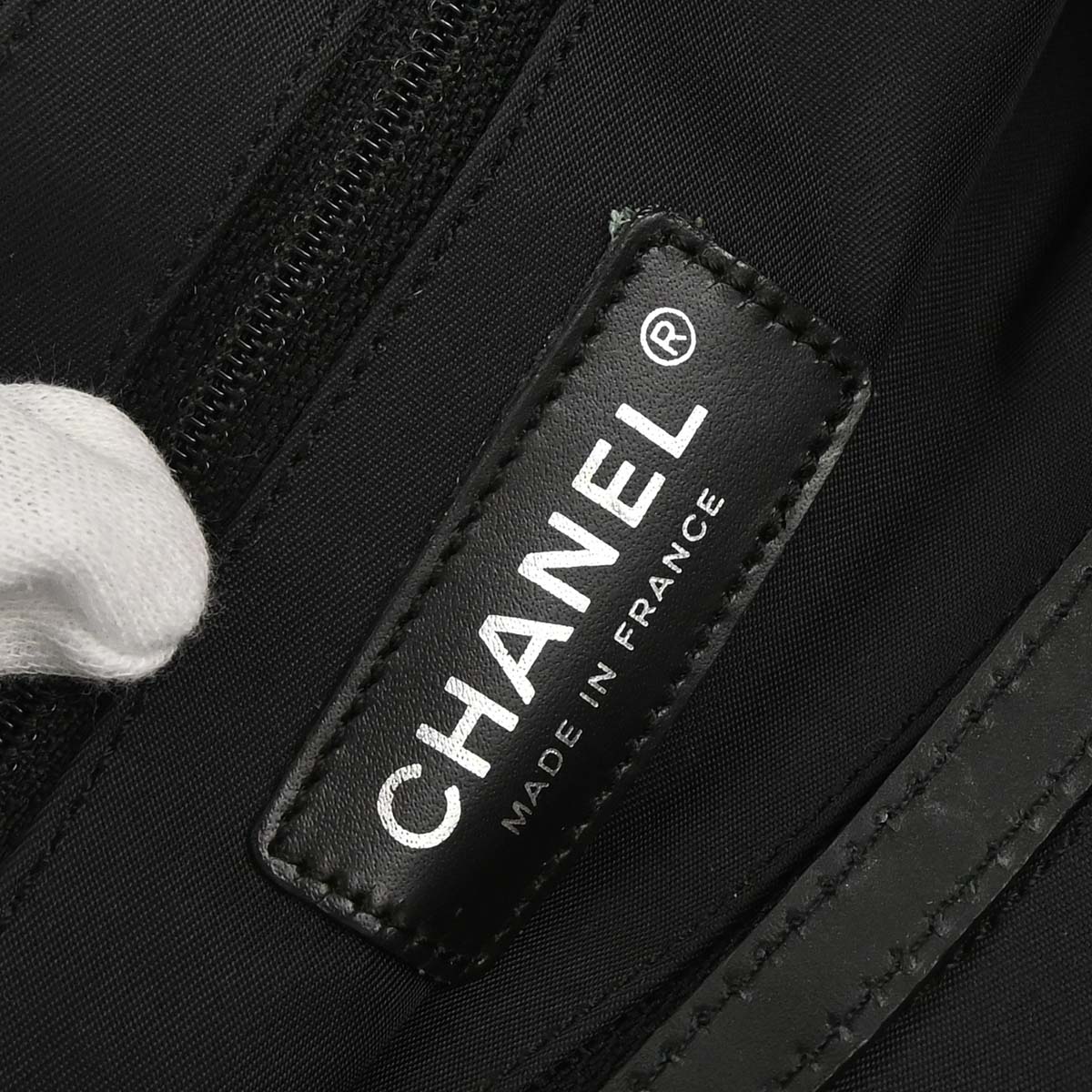 Chanel 2005-2006 Brown Jacquard Nylon Travel Line Tote Handbag