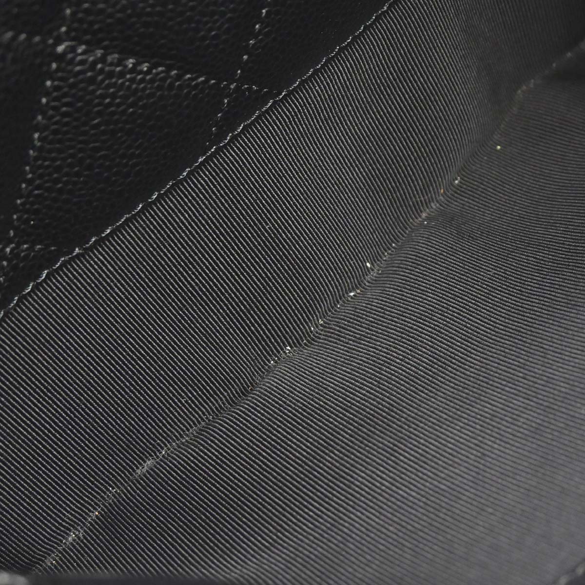 Chanel 2000-2002 Black Caviar Skin Handbag