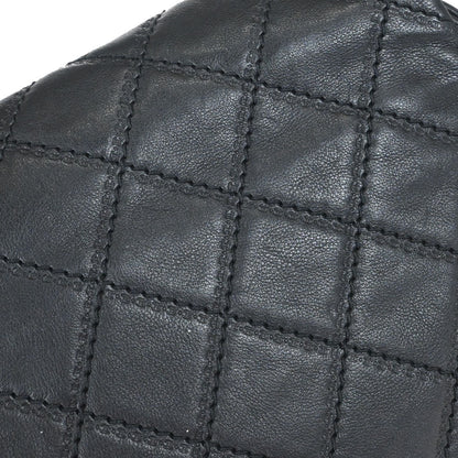 Chanel 2013-2014 Black Calfskin Paris-Edinburgh Jumbo Coco Sporran Shoulder Bag