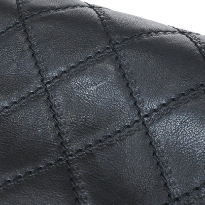 Chanel 2013-2014 Black Calfskin Paris-Edinburgh Jumbo Coco Sporran Shoulder Bag