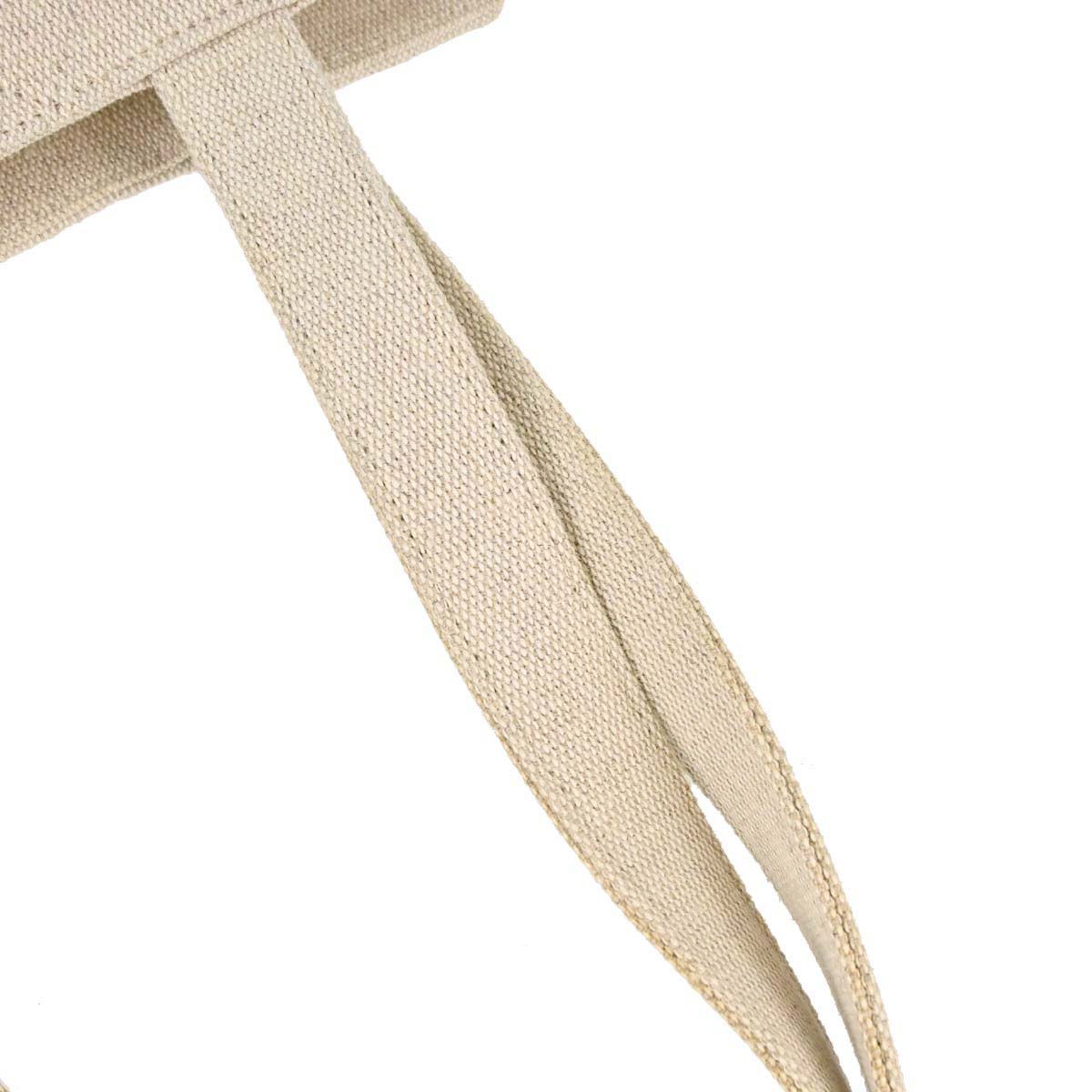 Chanel 1997-1999 Beige Canvas Tote Handbag