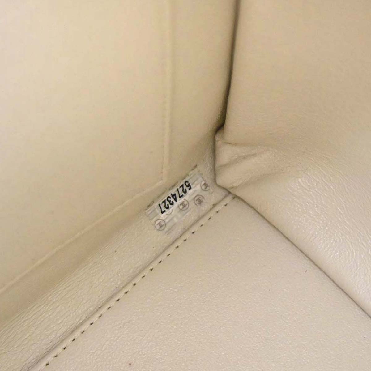 Chanel 1997-1999 Beige Canvas Tote Handbag
