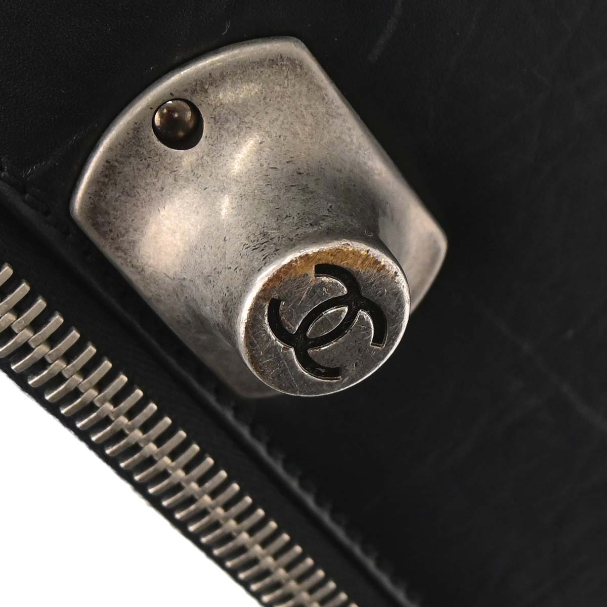 Chanel 2005-2006 Black Calfskin Paris New York Carry-On Rolling Luggage