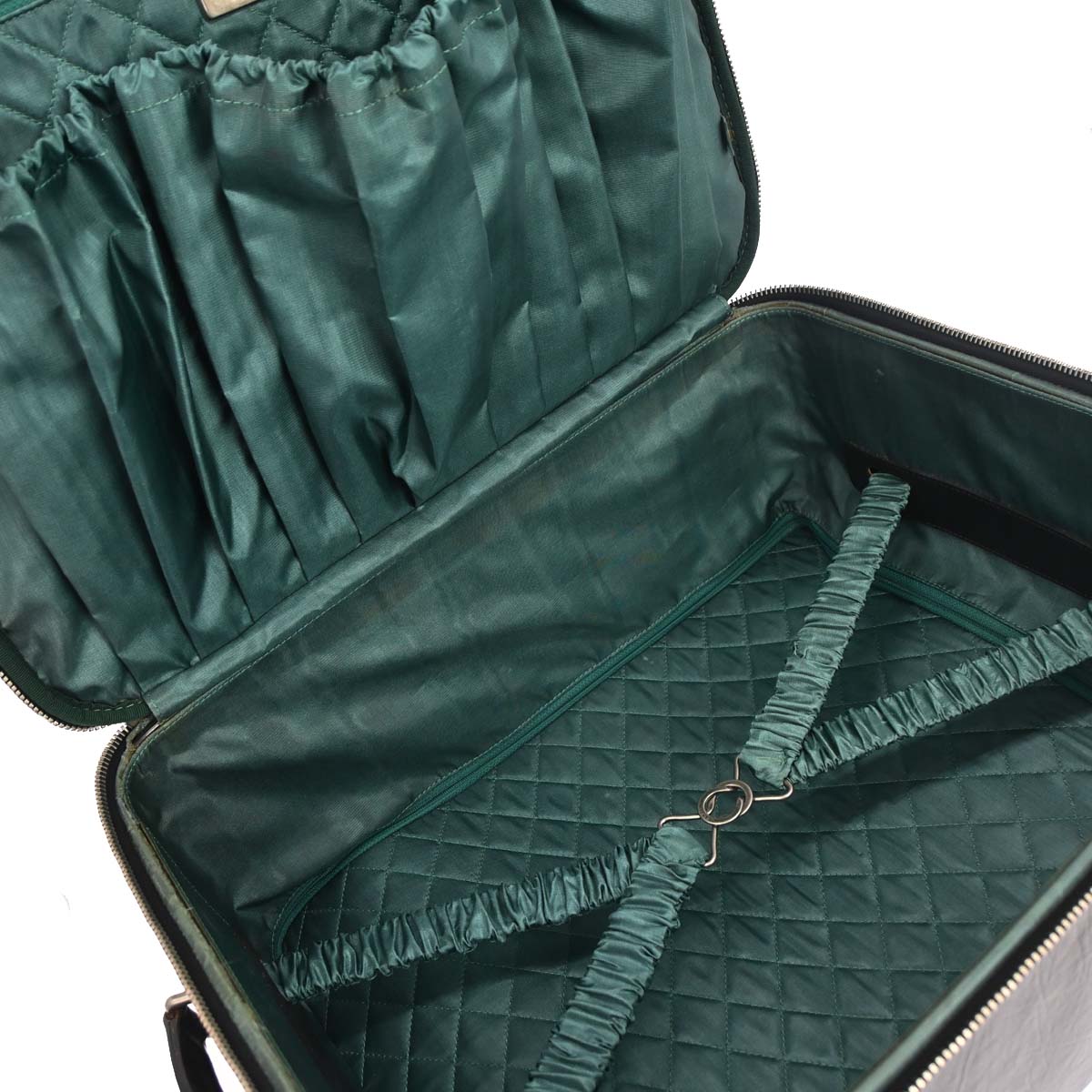 Chanel 2005-2006 Black Calfskin Paris New York Carry-On Rolling Luggage