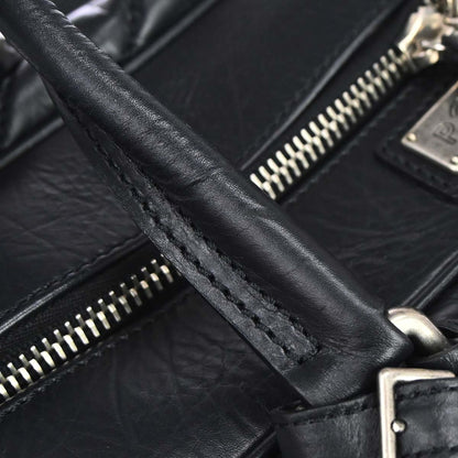 Chanel 2005-2006 Black Calfskin Paris-New York Trolley Carry-On Luggage