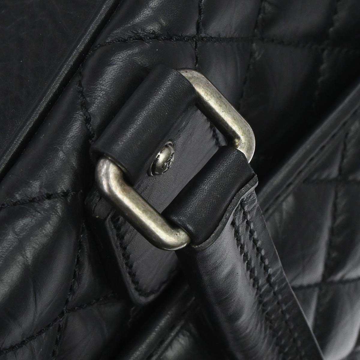 Chanel 2005-2006 Black Calfskin Paris-New York Trolley Carry-On Luggage