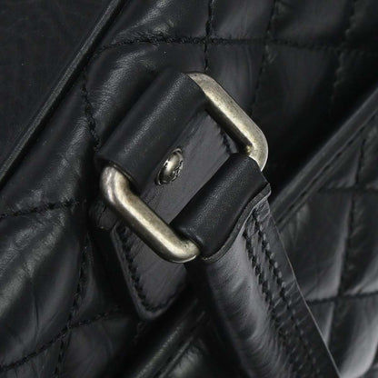 Chanel 2005-2006 Black Calfskin Paris-New York Trolley Carry-On Luggage