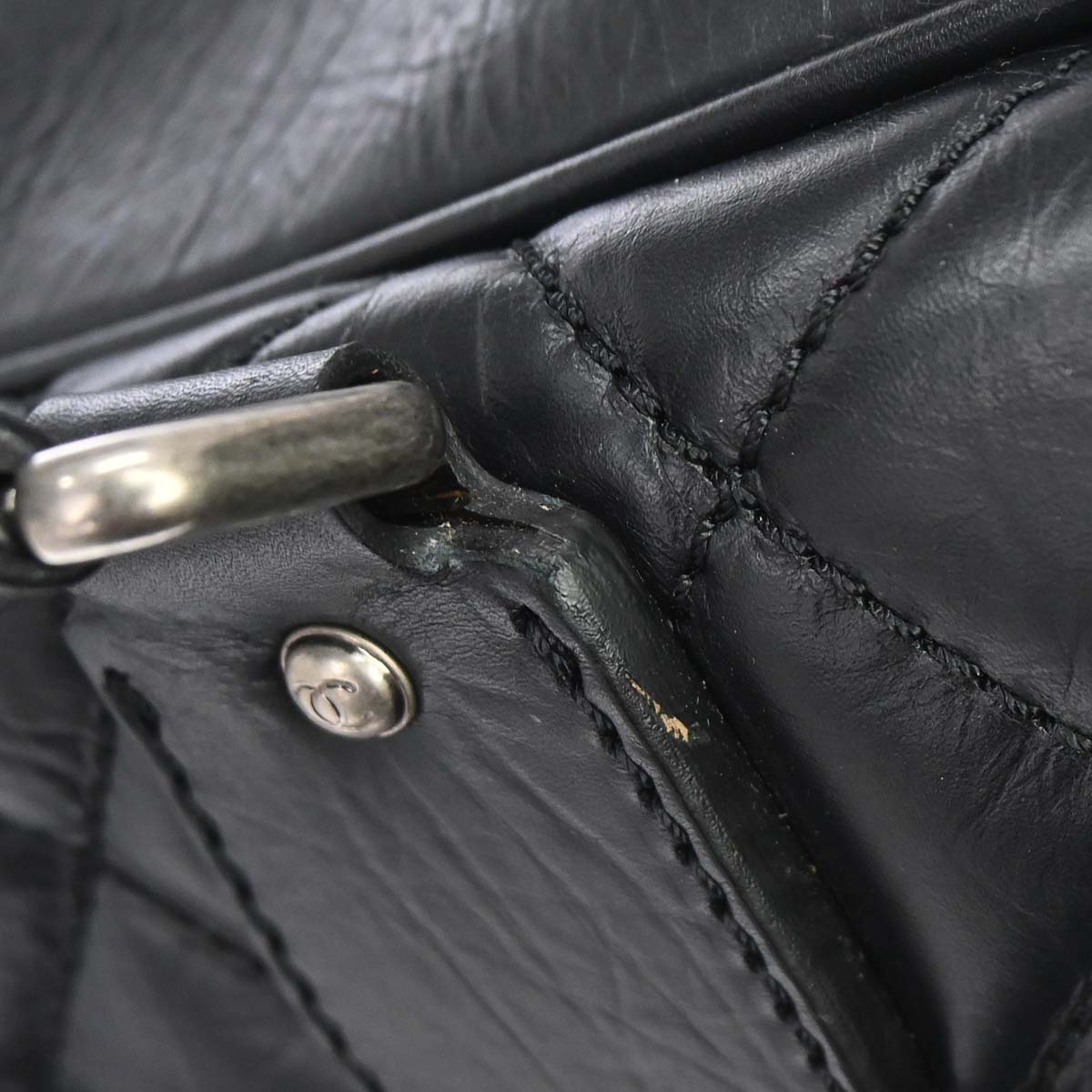Chanel 2005-2006 Black Calfskin Paris-New York Trolley Carry-On Luggage