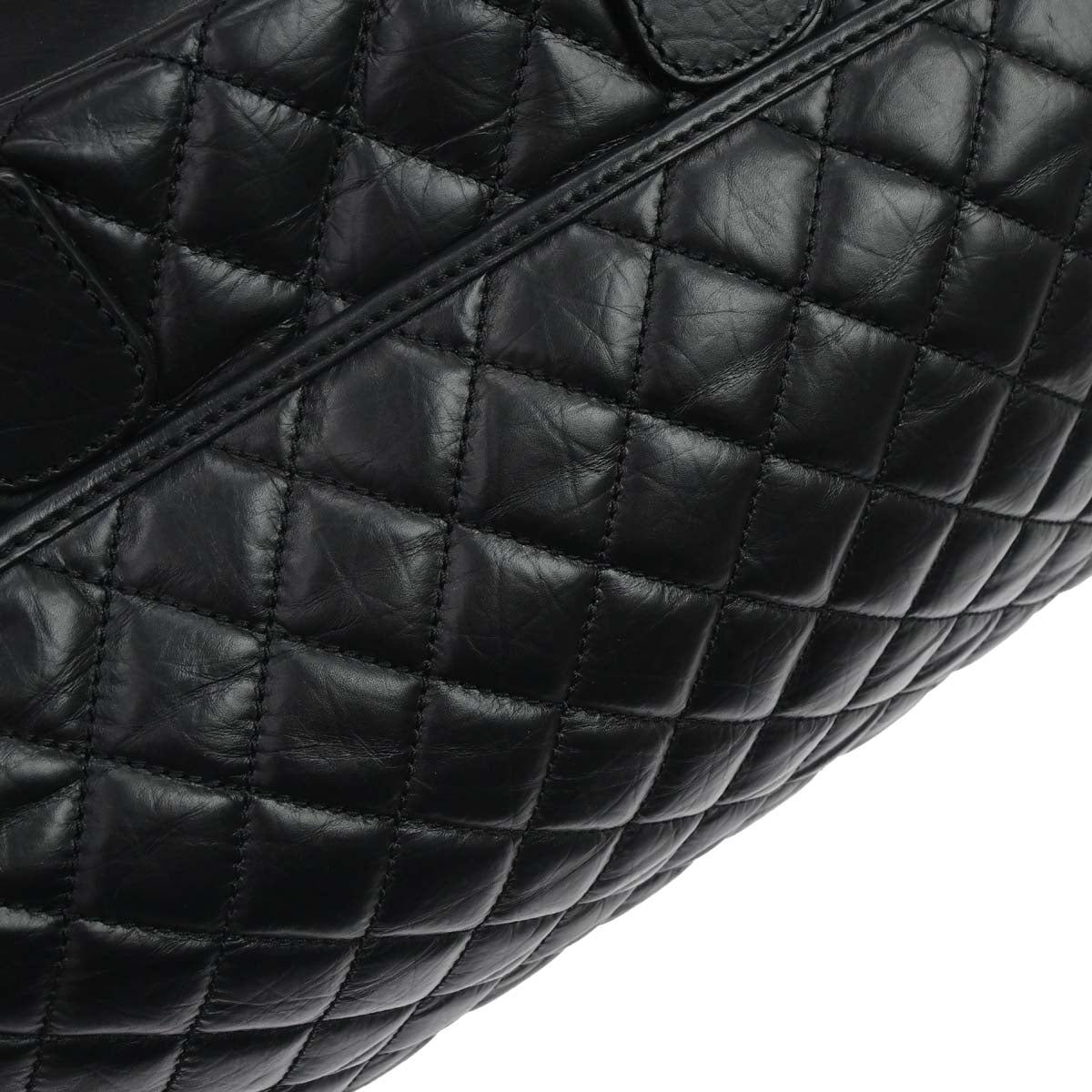 Chanel 2005-2006 Black Calfskin Paris-New York Trolley Carry-On Luggage