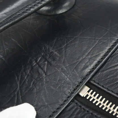 Chanel 2005-2006 Black Calfskin Paris-New York Trolley Carry-On Luggage