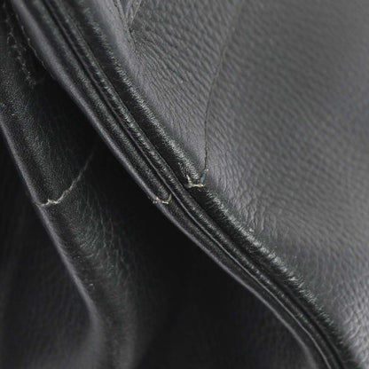 Hermes 1999 Black Ardennes Haut a Courroies 40 Handbag