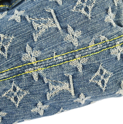 Louis Vuitton 2005 Monogram Denim Baggy GM Shoulder Bag M95048
