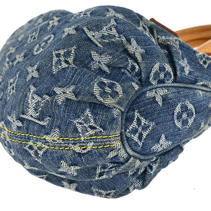 Louis Vuitton 2005 Blue Monogram Denim Pleaty Handbag M95020